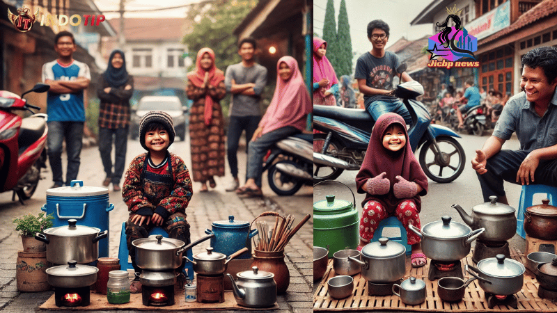 Bocah 5 Tahun di Bandung Jualan Panci Buat Heboh